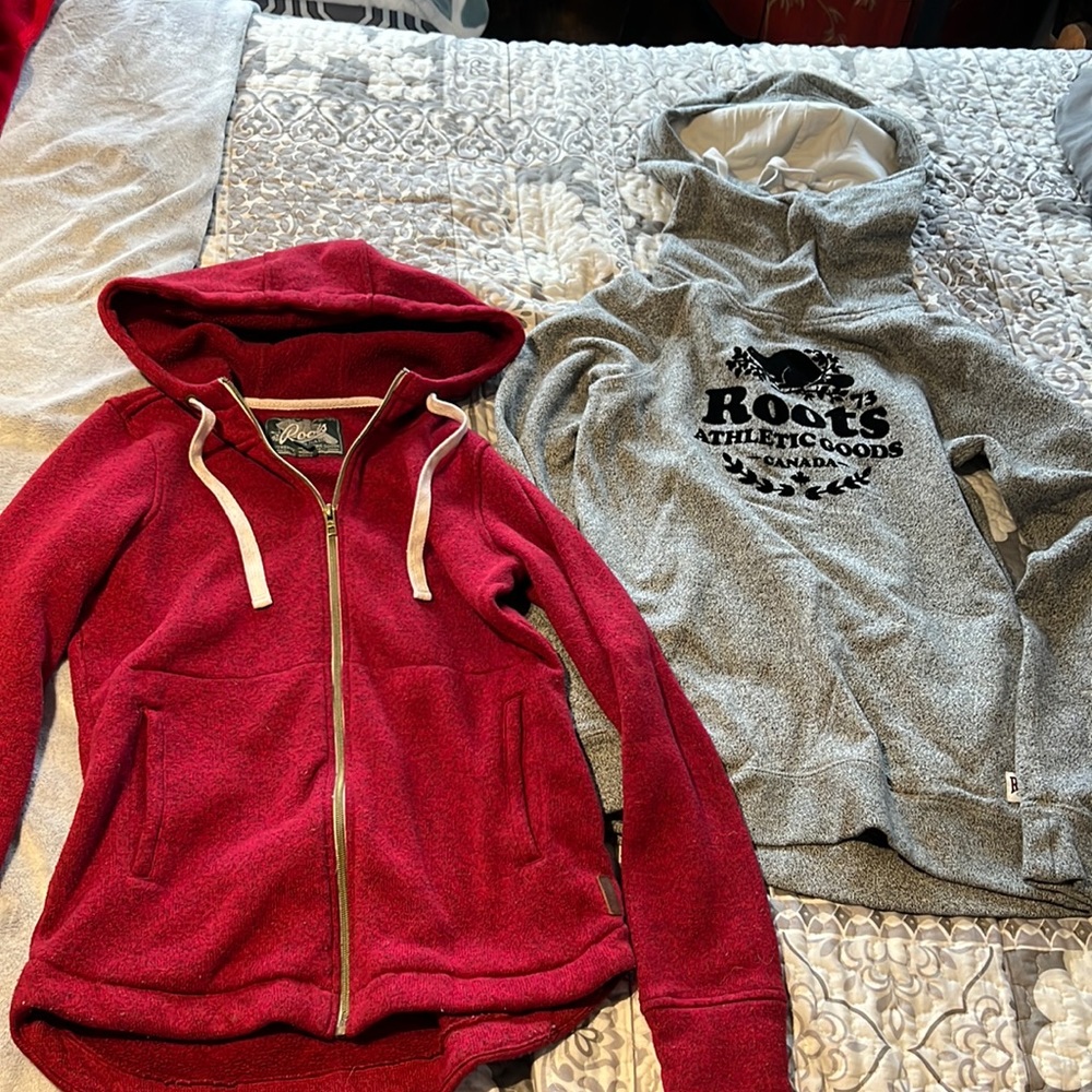 2 Roots Sweaters - small& medium